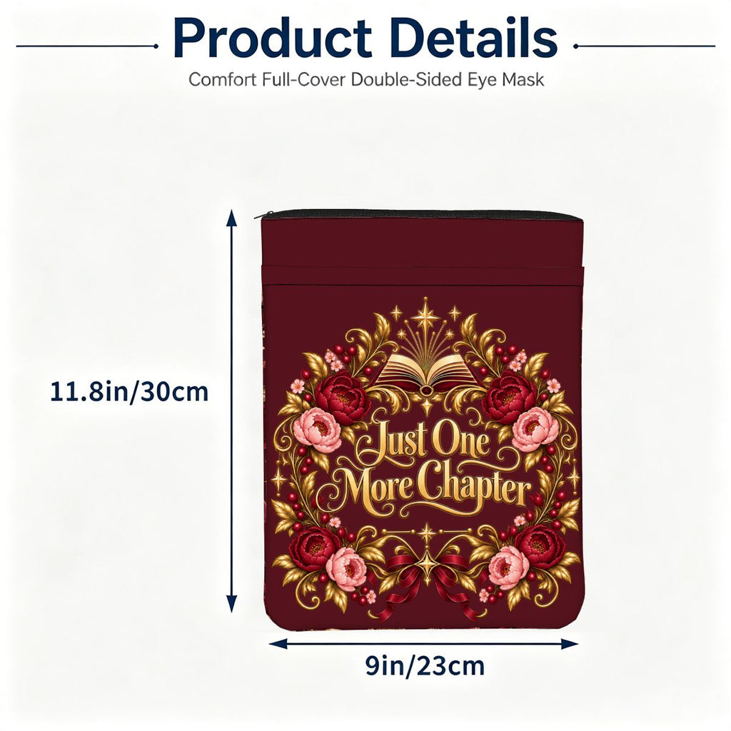 Just One More Chapter | Zippered Book Sleeve