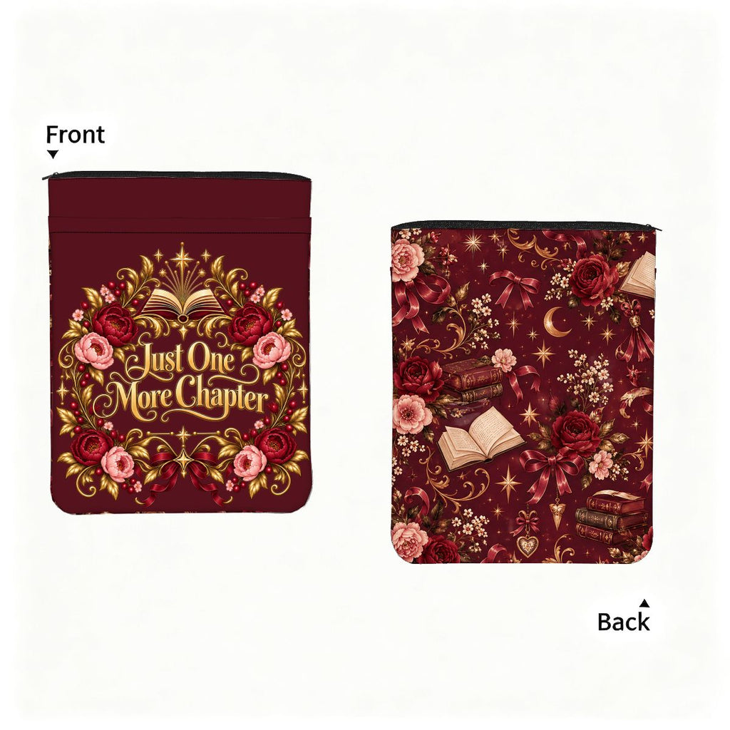 Just One More Chapter | Zippered Book Sleeve