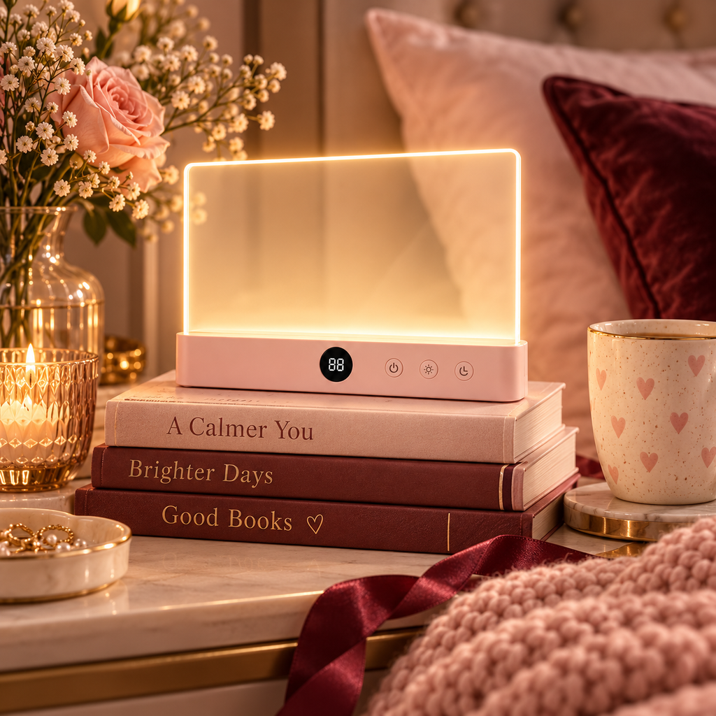 Cozy Rechargeable Book Light | Dimmable LED Reading Lamp
